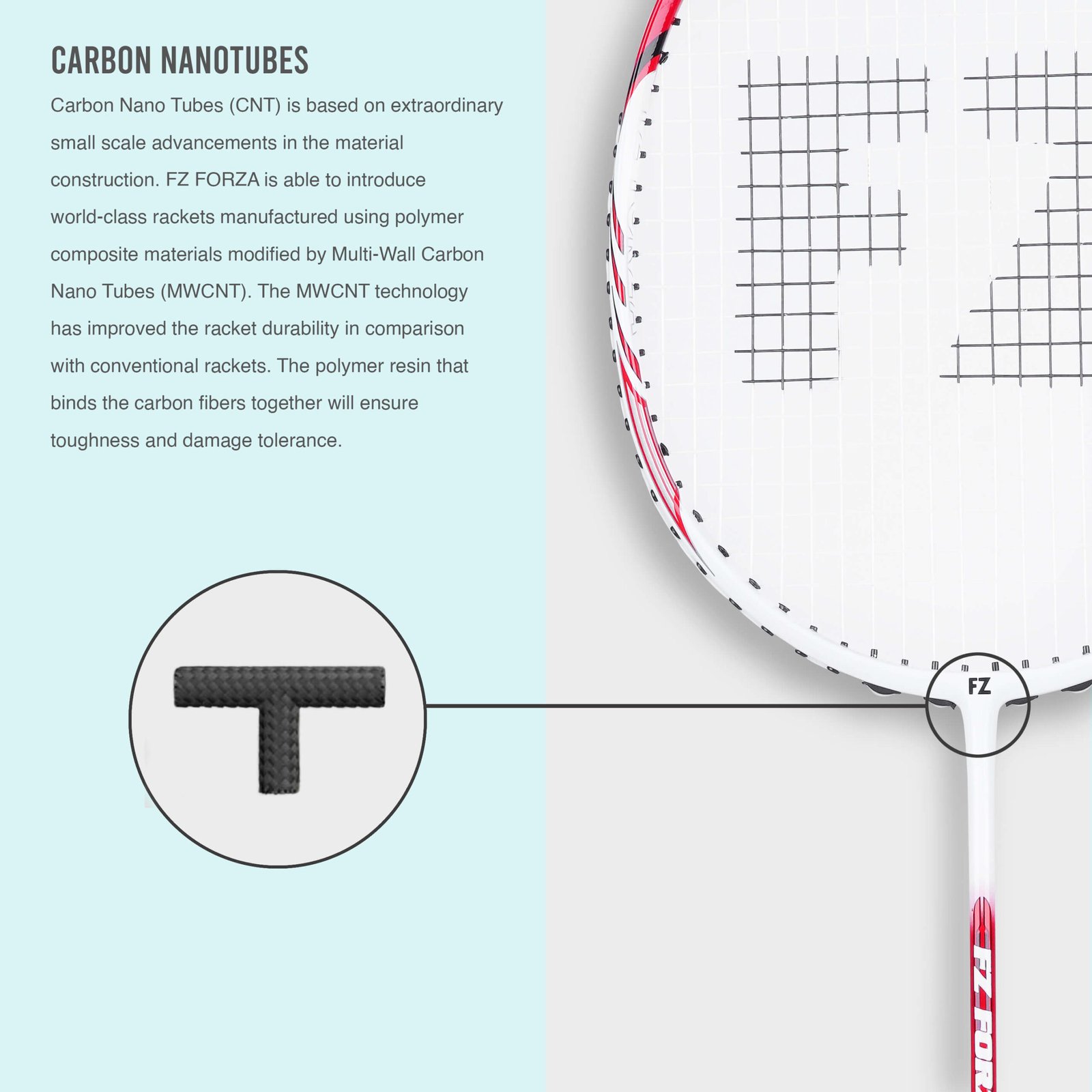 Lite 82 Strung Badminton Racket ( Chinese Red) - Image 4