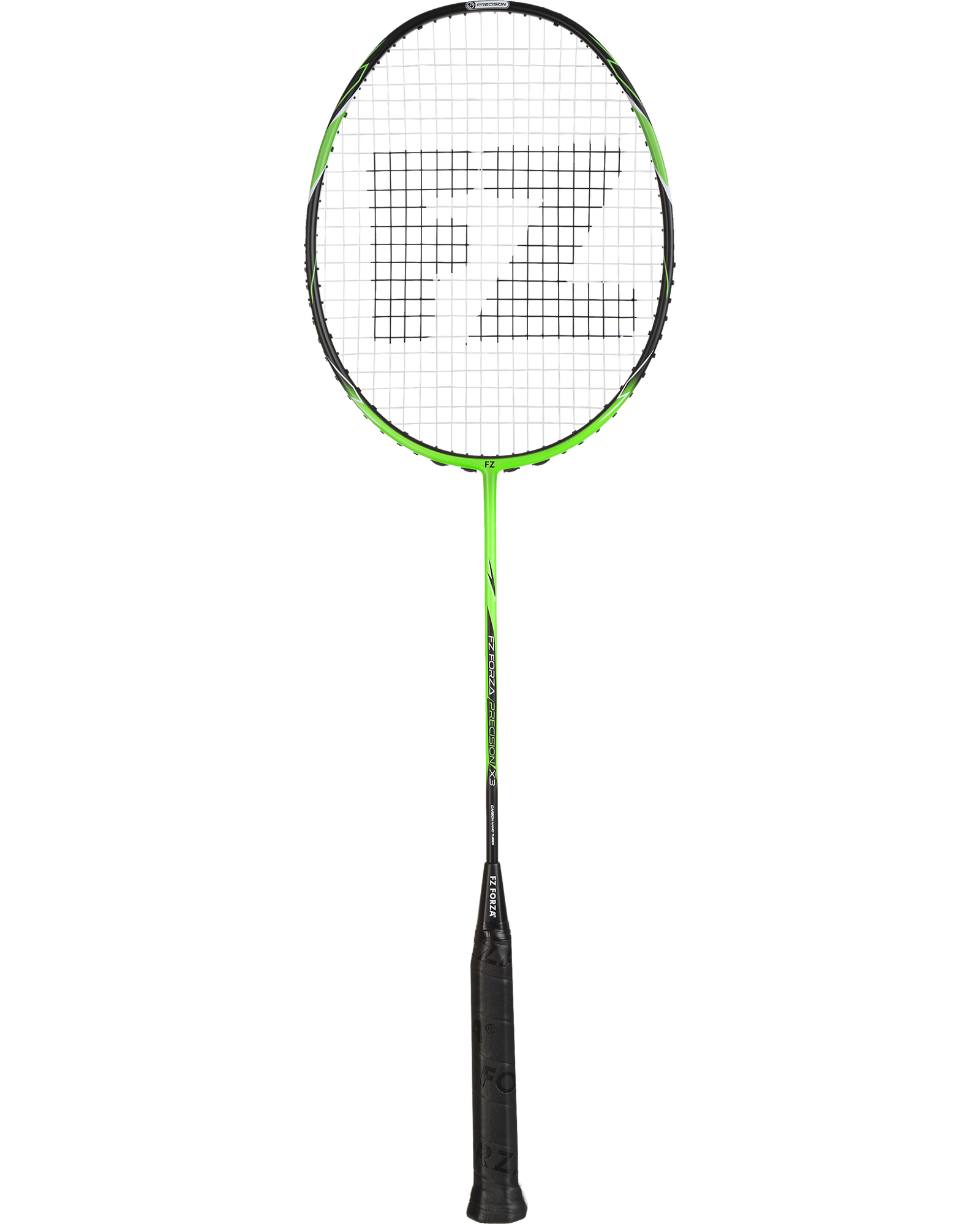 Precision X3 Strung Badminton Racket (Bright Green) - Image 3