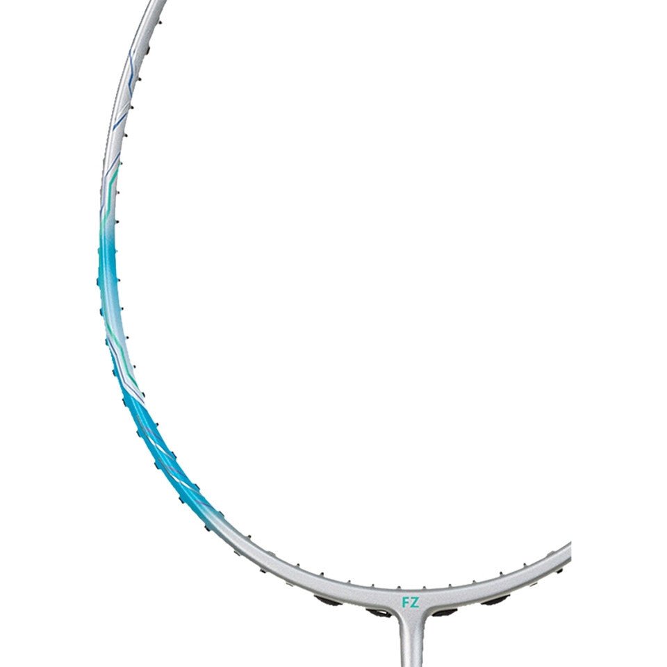 Pure Light 9 Unstrung Badminton Racket - Silver/Light Blue - Image 5
