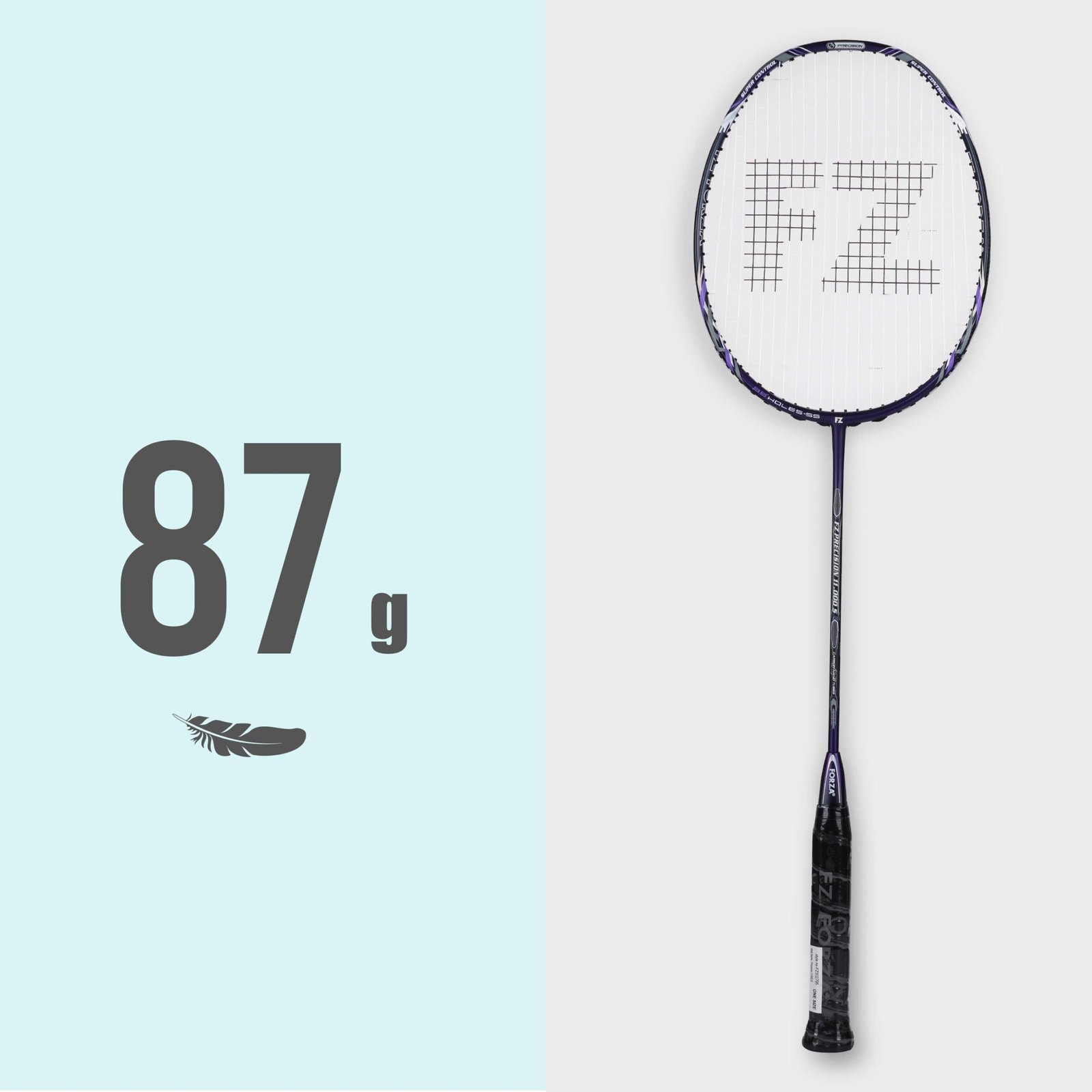 Precision 11000 Stiff Strung Badminton Racket(Dark Blue) - Image 4
