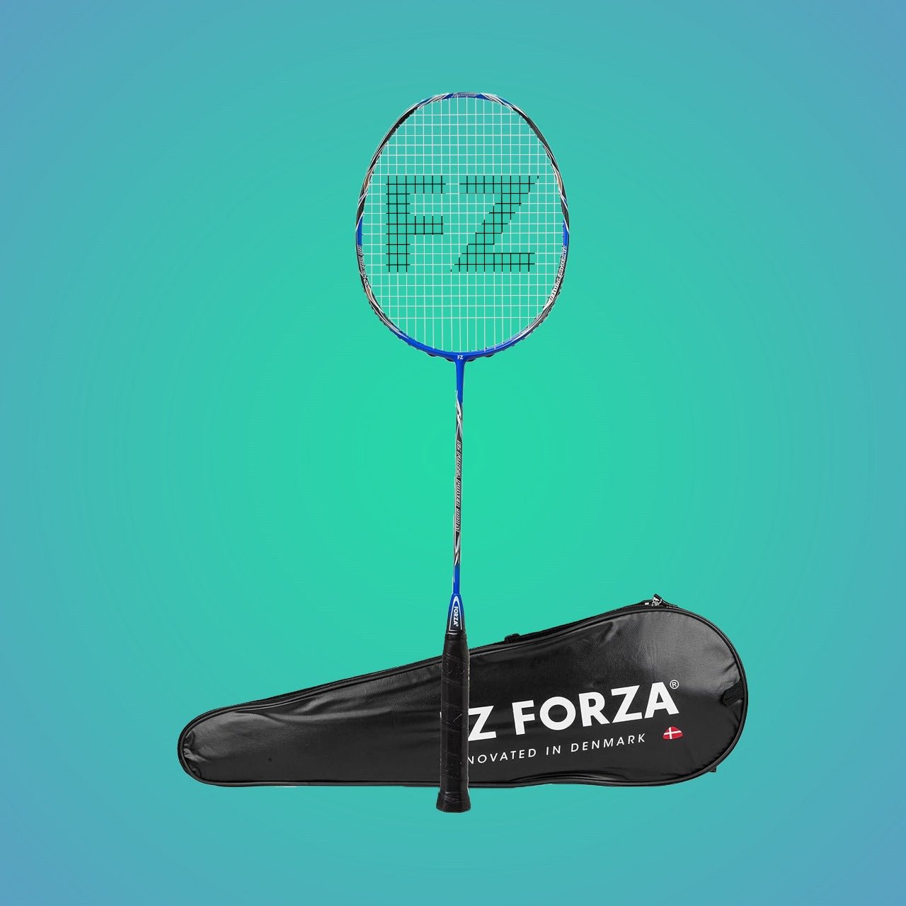 Power 988 Medium Strung Attacking Badminton Racket (Blue+Grey) - Image 2