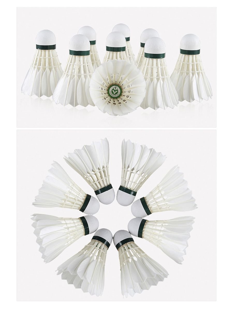 VICTOR Champion No.1 Professional Feather Shuttlecock | International Match Grade | BWF Approved for International Play - Image 4