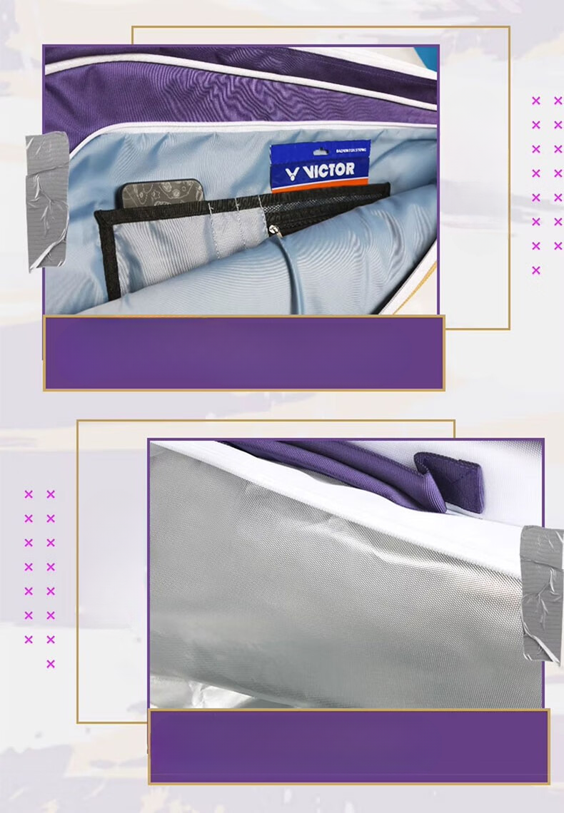 BR9213TTY-AJ Badminton Kitbag (Tai Tzu Ying Collection) - Image 7