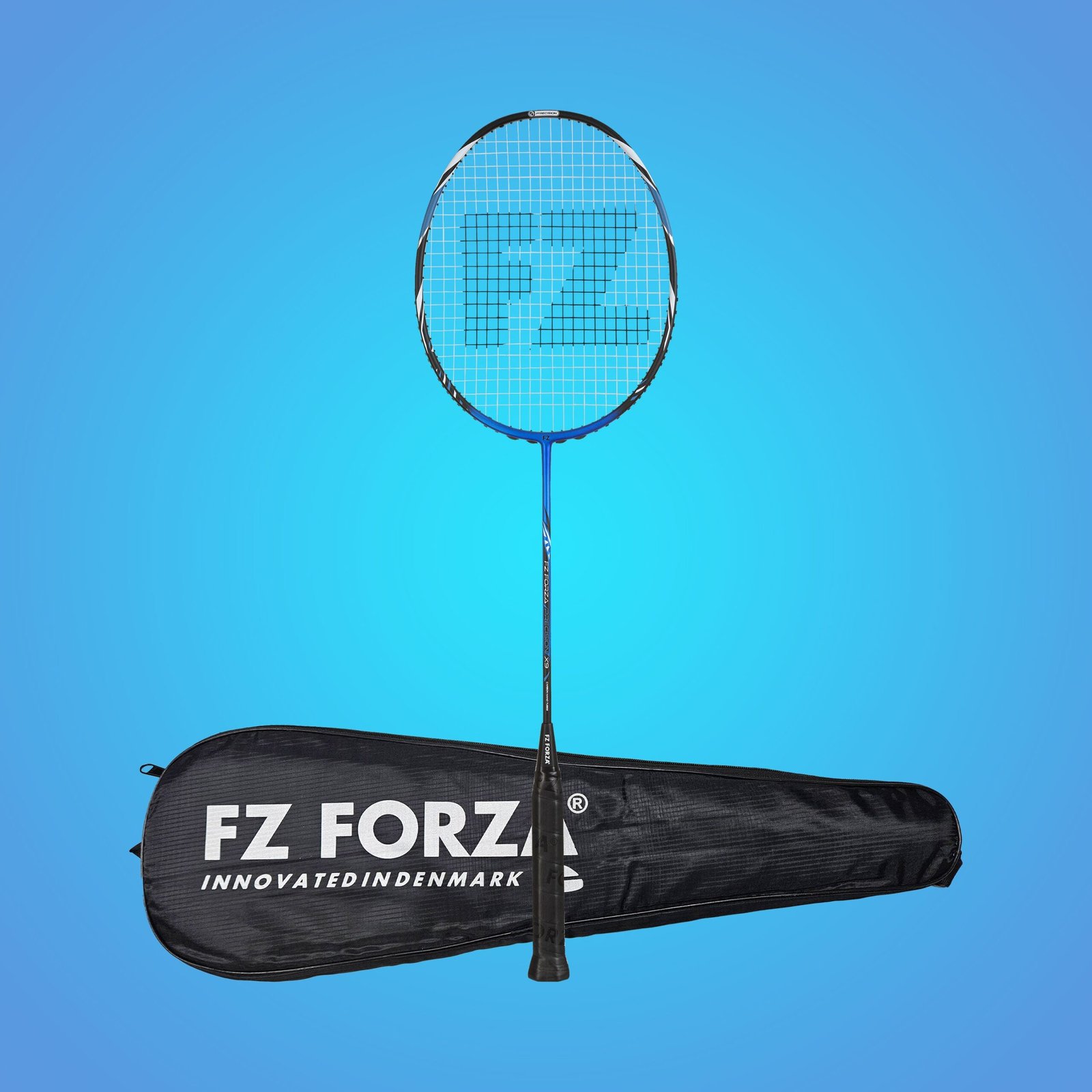 Precision X9 Unstrung Badminton Racket( French Blue) - Image 2