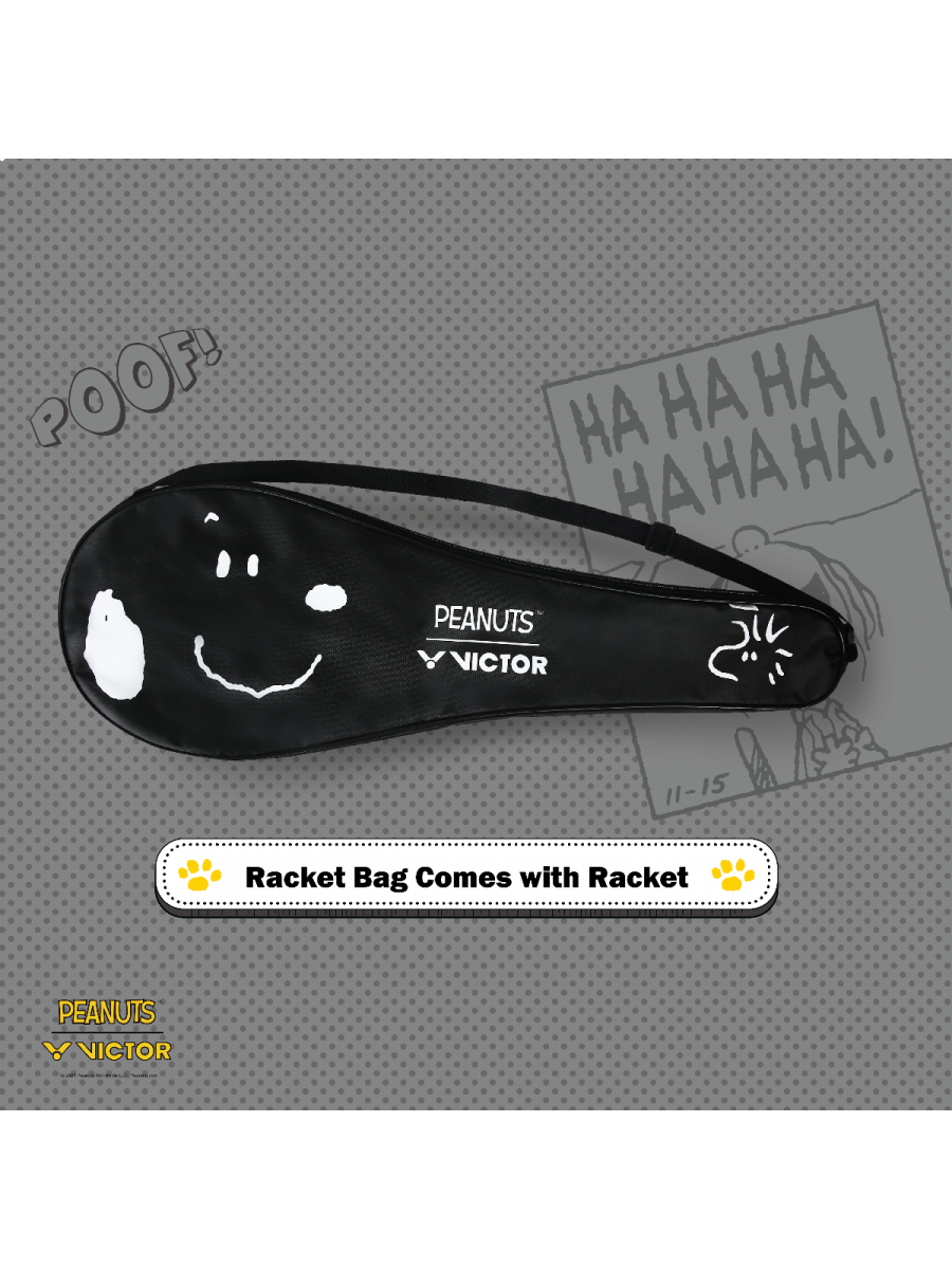 Auraspeed SN POW C Strung Badminton Racket (Peanuts Edition) - Image 13